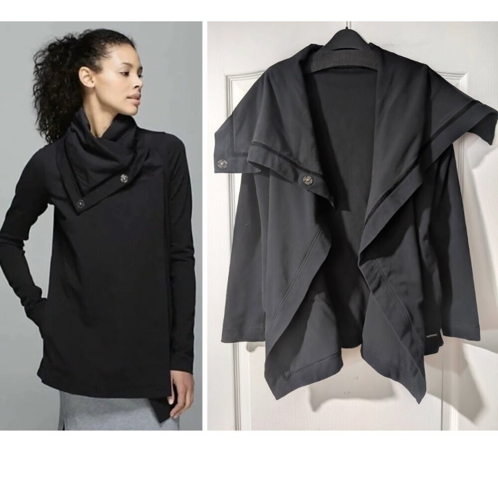 Lululemon | Savasana Wrap Jacket In Black